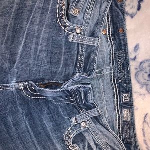 Miss me boot cut jeans size 31